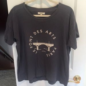 ONLY WORN A COUPLE TIMES gray Madewell shirt